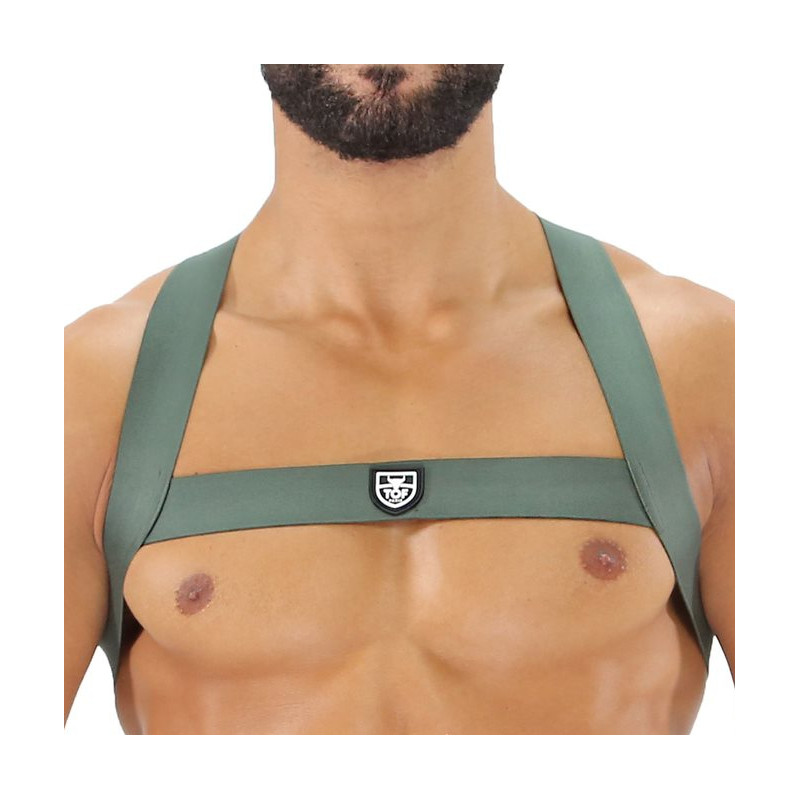 TOF Paris Harnais élastique Fetish X Khaki